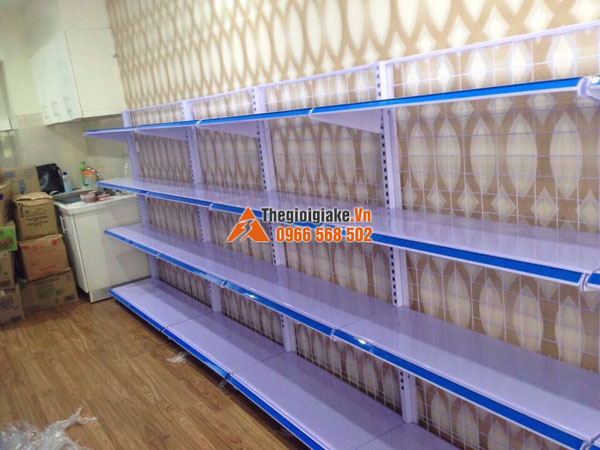Giá kệ siêu thị bày hàng mỹ phẩm tại quận Hai Bà Trưng, Hà Nội